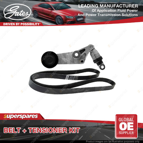 Gates Belt & Tensioner for Toyota Corolla ZNE122 ZZE121 ZZE122 ZZE124