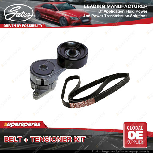 Gates Belt & Tensioner for Holden Rodeo RA TF 3.5L 140kW 147kW 1998-2008