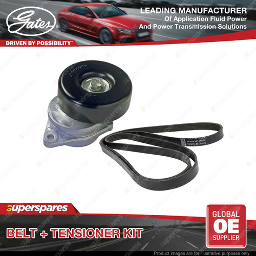 Gates Belt & Tensioner for Ford Falcon AU 5.6L 250kW 03/2002-09/2002