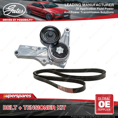 Gates Belt & Tensioner for Holden Commodore VT VX VY 3.8L 171kW 1997-2004