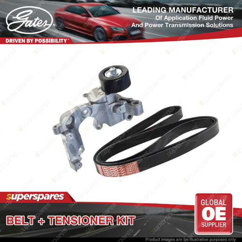 Gates Belt & Tensioner for Toyota Hilux GGN120 GGN125 GGN135 GGN15 GGN25