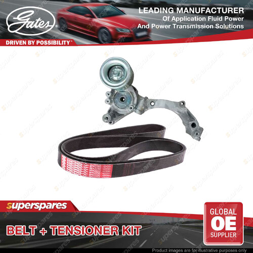 Gates Belt & Tensioner for Toyota Landcruiser VDJ200 VDJ76 VDJ78 VDJ79