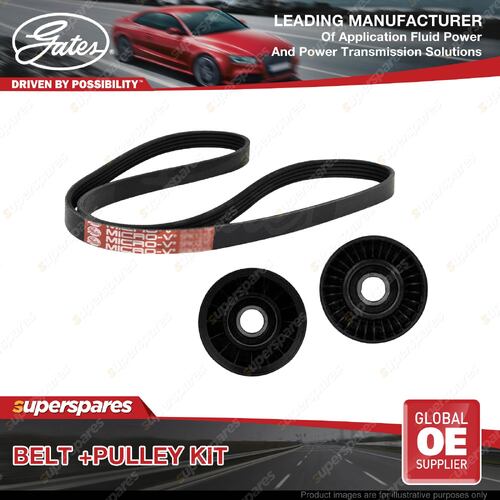 Gates Belt Pulley Kit for Ford Falcon Fairlane Fairmont AU AU2 AU3 LTD 4.0L VCT