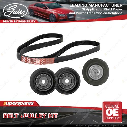 Gates Belt Pulley Kit for Toyota Hilux GGN120 125 135 15 25 GRN215 Prado GRJ120