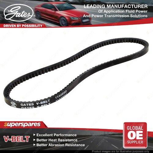 Gates A/C V Belt for Ford Fairlane ZL Falcon Fairmont XF XE 3.3L 4.1L