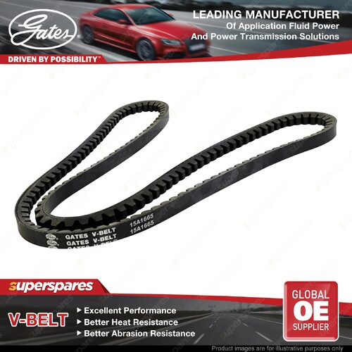 Gates Air Pump V Belt for Toyota Landcruiser FJ70 FJ73 FJ75 FJ80 4.0L