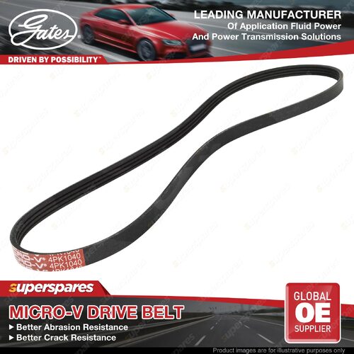 Gates P/S Micro-V Belt for Mazda 323 BD 1.3L 1.5L 55KW 59KW 50KW 63KW 65KW