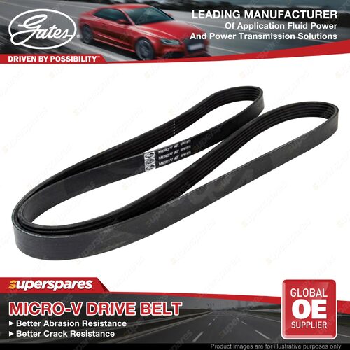 Gates Alt Micro-V Belt for Ford Territory SZ Focus DNW 2.0L 2.7L 96KW 140KW