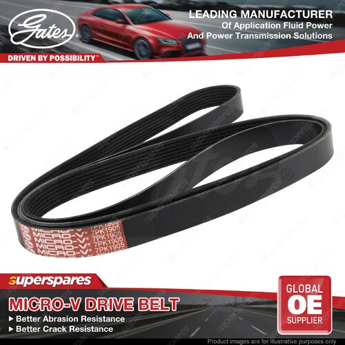 Gates Alt Drive Belt for Toyota Estima Previa Rukus Tarago Vanguard Vellfire