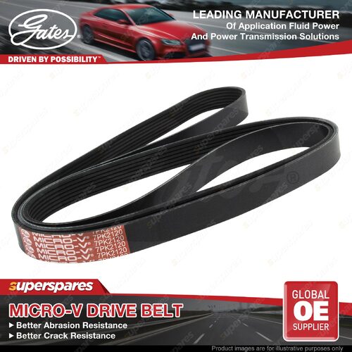 Gates Alt Drive Belt for Toyota Hilux GGN 15 25 120 125 135 Surf GRN215 Fortuner