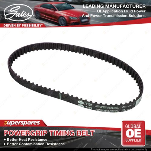 Gates Injection Pump Powergrip Timing Belt for Mazda Telstar GC Sedan 2.0L 46KW