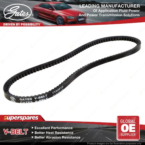 Gates Alternator V Belt Drive Belt for Mazda E-Serie 1.4L 50KW 05/78-06/84