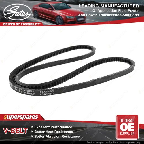 Gates A/C V Belt for Nissan Patrol MQ MK GQ 160 300ZX Z31 3.0L 3.2L 3.3L