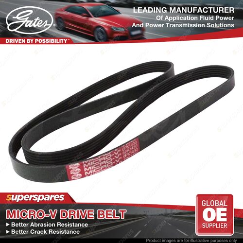 Gates Alt Drive Belt for Skoda Fabia 542 545 Yeti 5L6 5L7 676 677 1.2L w/o A/C