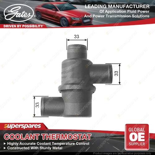 Gates Thermostat Coolant for Lada Niva 21216 Taiga 21213 Petrol 1.7L 59kW 94-11