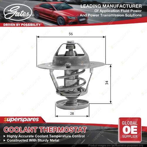 Gates Thermostat for Toyota Landcruiser Prado RZJ90 RZJ95 Previa Tarago