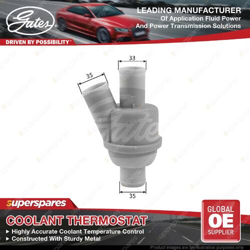 Gates Thermostat Coolant for Land Rover Freelander L314 4WD 1.8L 2.0L 98-06