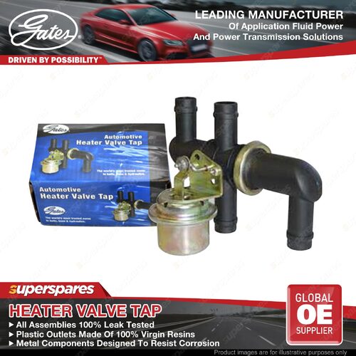 Gates Heater Valve Tap for Holden Adventra Calais Caprice Crewman VZ VY