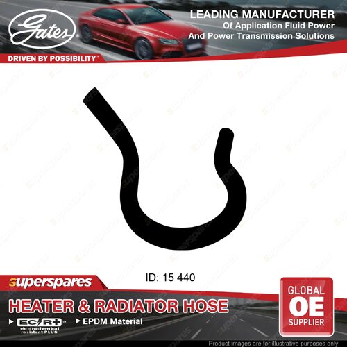 Gates Molded Heater Hose for Holden Hsv Commodore Calais VN 440mm