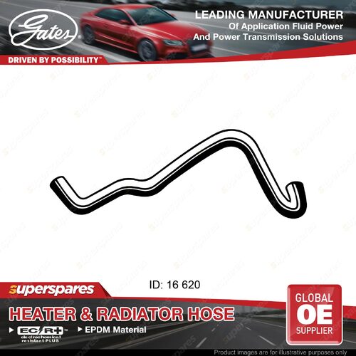 Gates Molded Heater Hose for Holden Apollo JM JP Sedan Wagon 3.0L 93-97