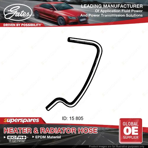 Gates Molded Heater Hose for Ford Escort Sedan 2.0L to water pump