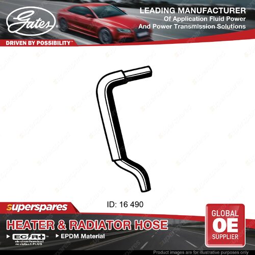 Gates Heater Hose for Toyota Cressida MX73 Paseo EL54 EL44 Cynos EL44