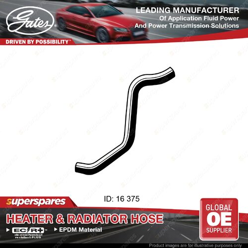 Gates Outlet Heater Hose for Daihatsu Charade G200 G202 G200 1.3L