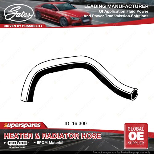 Gates Molded Heater Hose for Toyota Landcruiser FJ62 FJ70 FJ73 FJ75