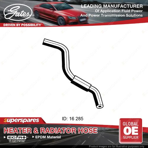 Gates Outlet Heater Hose for Hyundai Excel X-3 Accent X3 G4EK 1.5L 285mm