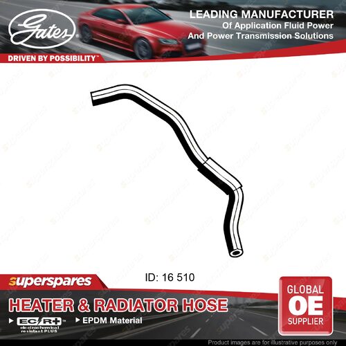 Gates Molded Heater Hose for Honda Civic AL AJ AG AH 1.5L 01/84-10/87