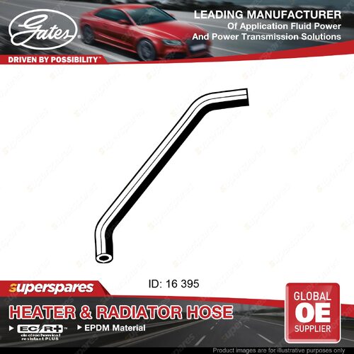 Gates Outlet Molded Heater Hose for Toyota Landcruiser HDJ80 HZJ80 4.2L