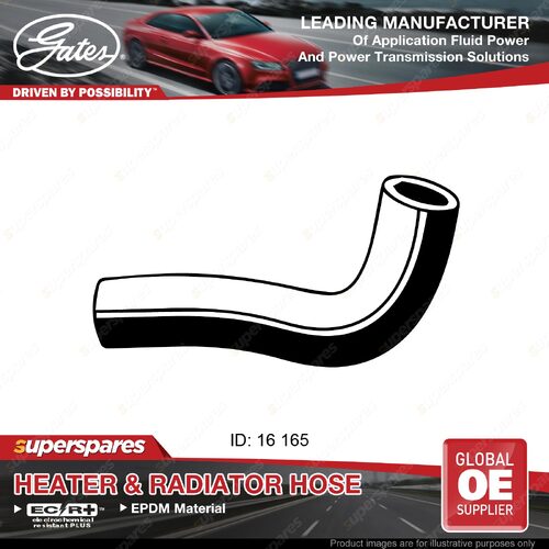 Gates Inlet Molded Heater Hose for Toyota 4 Runner VZN130 RN130 KZN130