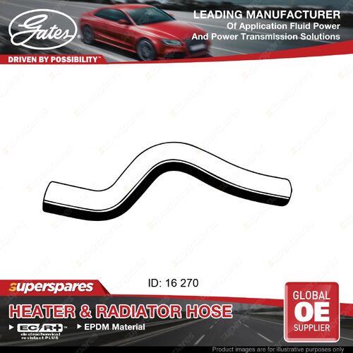 Gates Lower Molded Heater Hose for Mitsubishi Magna TM TP TN 2.6L 4G54