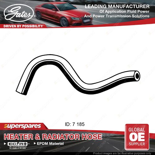 Gates Heater Hose for Honda CRX EH EG2 1.6L 03/92-12/98 air control inlet