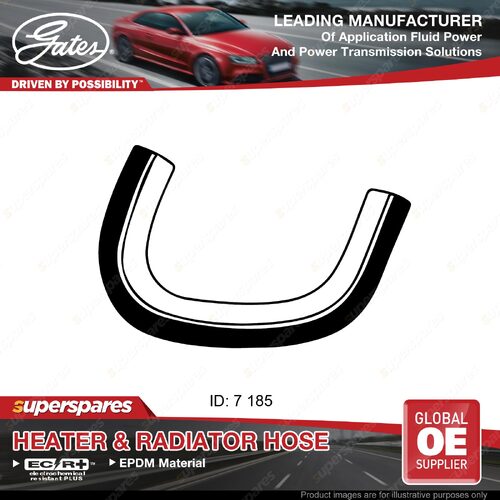 Gates Heater Hose for Honda CRX ED EE 1.6L 87-92 Pipe 1 to oil cooler