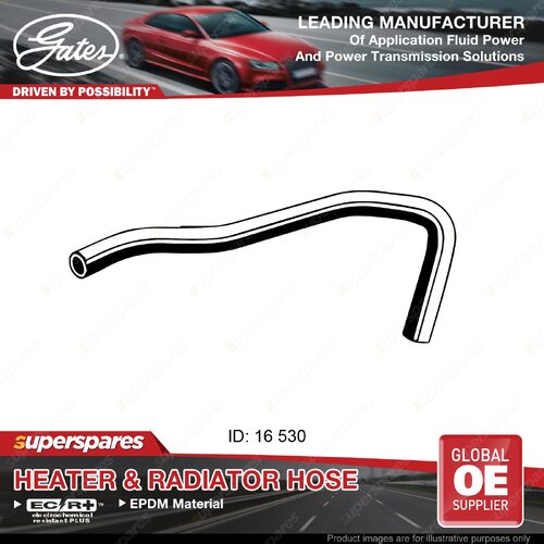 Gates Molded Heater Hose for Honda Civic EG EH 1.5L 1.6L Length 530mm