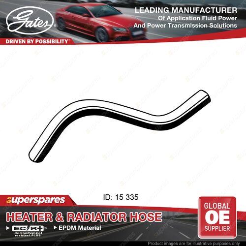 Gates Outlet Heater Hose for Honda Civic EG EH 1.5L 1.6L 10/91-11/95