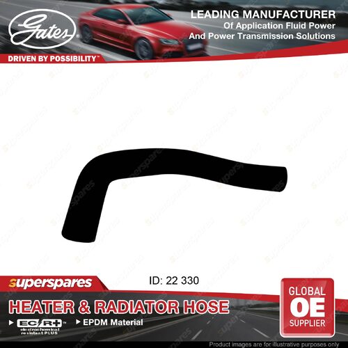 Gates Lower Radiator Hose for Daihatsu Handivan L55V L60V AB AD 0.5 0.6L