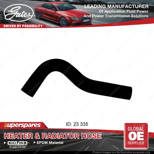 Gates Upper Radiator Hose for Suzuki Sierra SJ410 F10A 1.0L 33KW 81-00