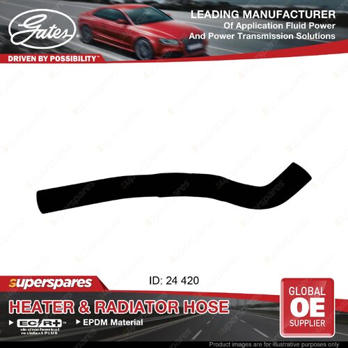 Gates Upper Radiator Hose for Daihatsu Charade G200 G202 G200 CB20 CB22