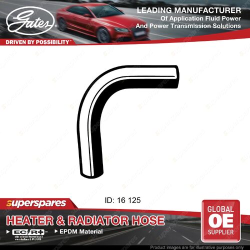 Gates Heater Hose for Ford Laser KN KQ BP FP 1.8L 1999-2002 125mm