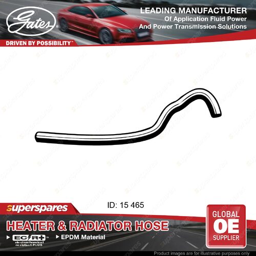 Gates Outlet Heater Hose for Nissan Patrol Y61 GR GU 2.8L 465mm 1997-2000