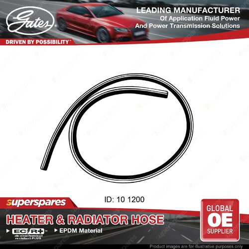 Gates Heater Hose for Ford Fairlane Fairmont Falcon BA BF FPV F6 1200mm