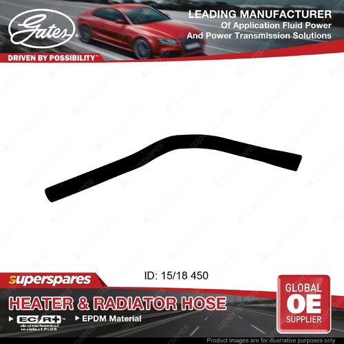 Gates Lower Heater Hose for Holden Adventra Calais Crewman Onetonner One Tonner