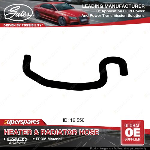 Gates Right Heater Hose for Ford Courier PG PE G6 2.6L 92KW 02/99-07/04