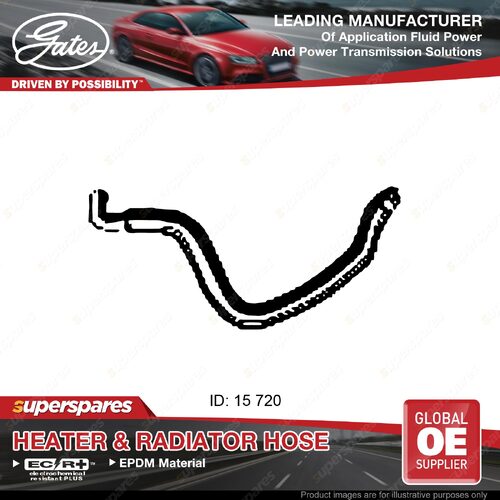 Gates Right Heater Hose for Mazda Tribute EP YF 2.0L 91 97KW 2000-2004