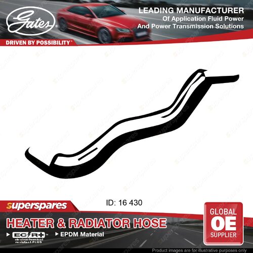 Gates Left Heater Hose for Ford Escape BA ZA ZB ZC 3.0L 150KW 152KW