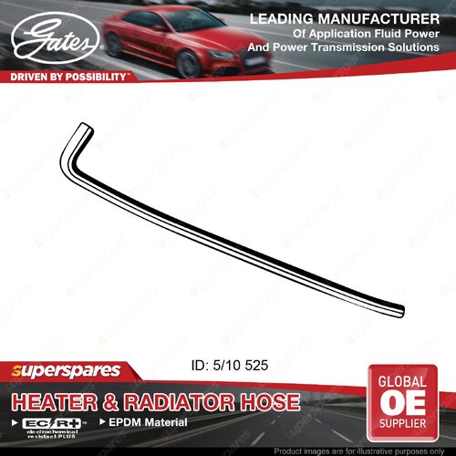 Gates Heater Hose for Holden Commodore Adventra Calais VZ Caprice WL