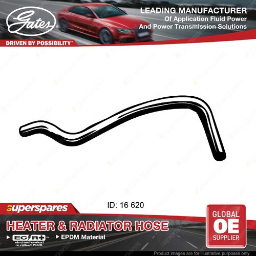 Gates Inlet Heater Hose for Toyota Rav 4 ACA22 ACA23 2.4L 620mm 2003-2005