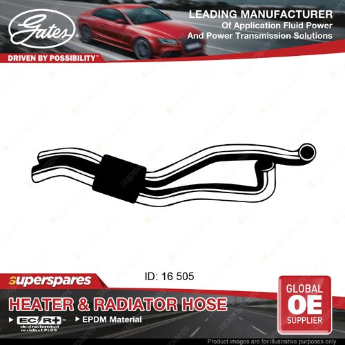 Gates Molded Heater Hose for Mitsubishi 380 DB 3.8L 04/2005-04/2008